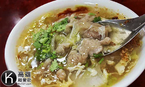高雄橋頭《黃家肉燥飯》的肉羹