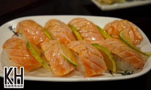 《將太壽司》炙燒焦糖鮭魚握壽司
