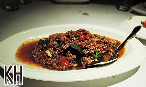 《紅舍》泰式料理的打拋豬肉