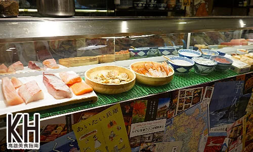 《風車驛站》生魚片、生蝦