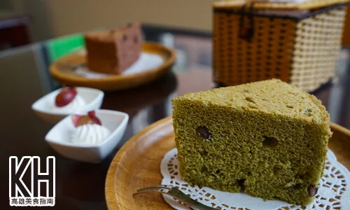 《常綠館》黃金天使蛋糕-紅豆抹茶