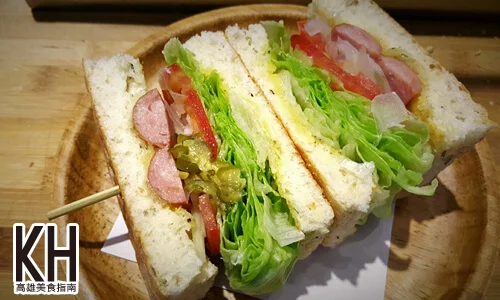 《常綠館》德式香腸三明治