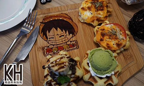 《Poppy Waffle》甜的口味雖然基本但也很到位